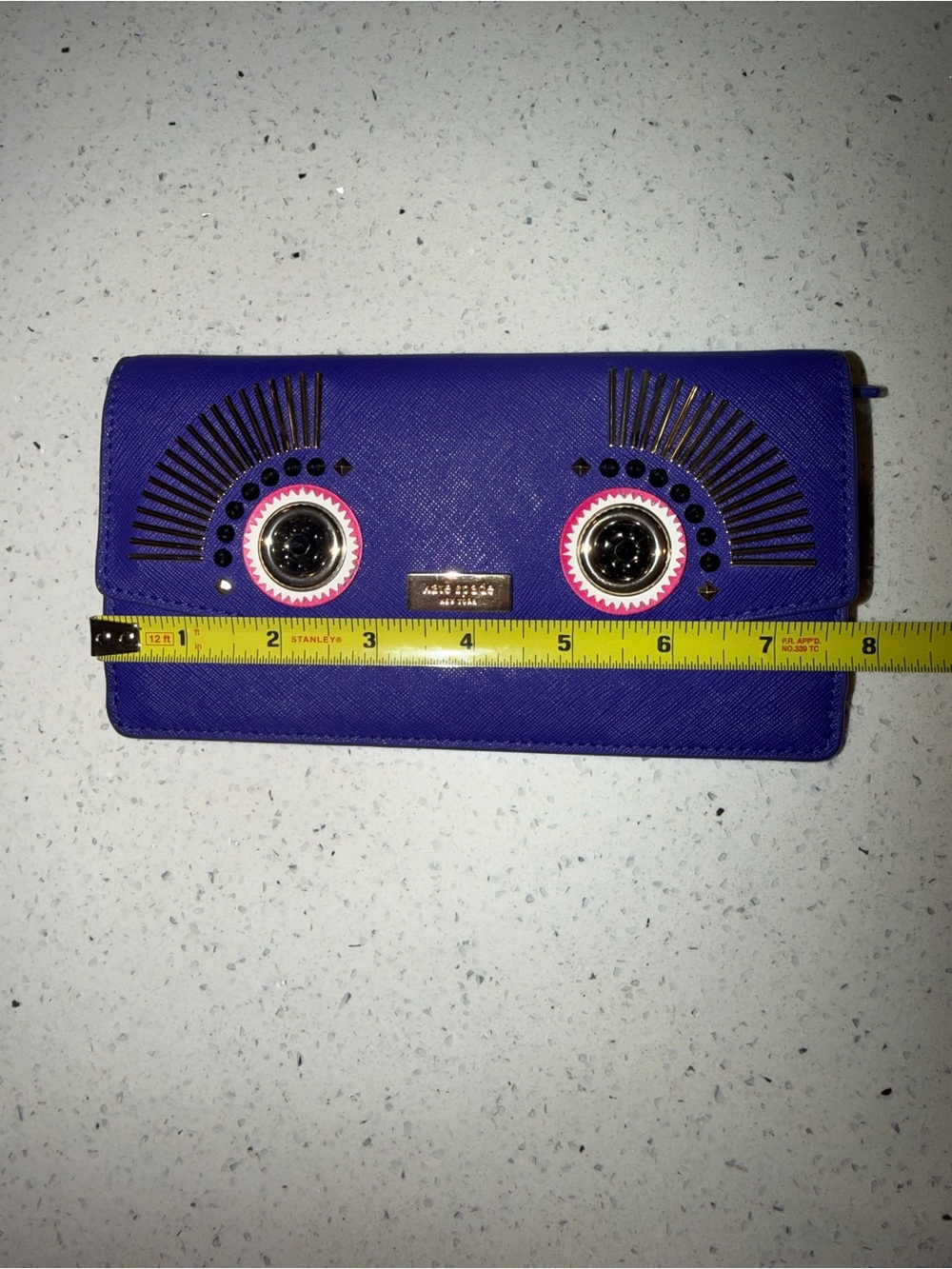 🔴Kate Spade Monster Liana wallet featuring playful beaded eyes 🔴 - Picture 11 of 12
